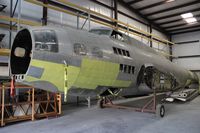 N83525 @ FA08 - B-17 Suzy Q under restoration at Fantasy of Flight