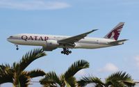 A7-BBD @ MIA - Qatar Airways 777-200LR just started service to Miami