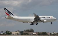 F-GITE @ MIA - Air France 747-400