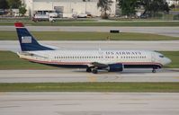 N433US @ FLL - US Airways 737-400