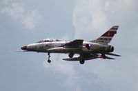 N2011V @ YIP - F-100F Super Sabre at Thunder Over Michigan