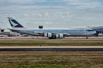 B-LJF @ DFW - Cathay Pacific 747-8F at DFW Airport