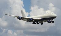 N856GT @ MIA - Ex British Airways Cargo Atlas Air 747-800