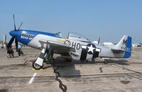 N5427V @ YIP - P-51D Petie 2nd at Thunder Over Michigan
