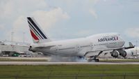 F-GITF @ MIA - Air France 747-400