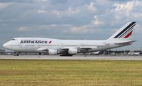 F-GITI @ MIA - Air France 747-400