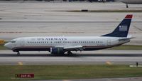 N435US @ MIA - US Airways 737-400
