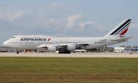 F-GITE @ MIA - Air France 747-400