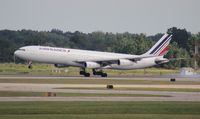 F-GLZP @ DTW - Air France A340-300