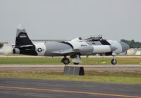 N134EM @ LAL - T-33 Black Diamond Jet Team