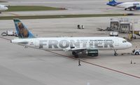 N211FR @ FLL - Frontier Grizwald the Grizzly
