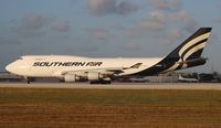 N400SA @ MIA - Southern Air Cargo 747-400