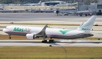 N526LA @ MIA - MAS Air 767-300F since been repainted as TAM Cargo