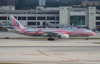 N759AN @ MIA - American pink ribbon 777-200