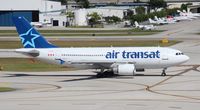C-FDAT @ FLL - Air Transat A310