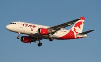 C-FYJE @ TPA - Air Canada Rouge A319