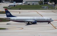 N452UW @ FLL - US Airways 737-400