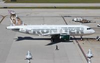 N941FR @ FLL - Frontier Lobo The Gray Wolf