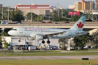 C-FZUJ @ FLL - Air Canada A319