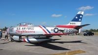 N86FR @ SUA - F-86 at Stuart Airshow