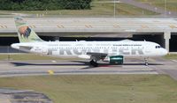 N207FR @ TPA - Frontier Thunder A320