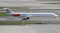 N918AV @ MIA - Orange Air MD-82