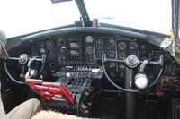 N5017N @ ORL - Aluminum Overcast B-17 cockpit