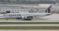 A7-BBH @ MIA - Qatar 777-200LR