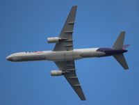 N949FD @ DTW - Fed Ex inbound from MEM over Livonia Michigan at 6,000 ft