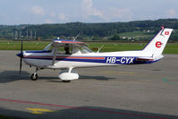 HB-CYX @ LSZG - school flight - by sparrow9