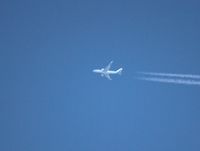 PH-AOF - KLM A330-200 flying DFW-AMS 36,000 ft over Michigan