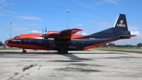 UR-CKL @ OPF - Cavok Air Antonov 12