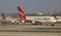 VH-OQH @ LAX - Qantas Wallabies A380