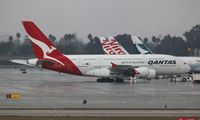 VH-OQJ @ LAX - Qantas A380