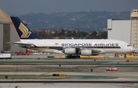 9V-SKN @ LAX - Singapore Airlines A380