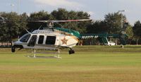 N407LM - Orange County Sheriff Bell 407 at American Heroes Air Show Oveido Mall Florida
