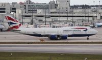 G-BNLV @ MIA - British 747