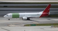 N230AG @ MIA - Ex Qantas 737-400