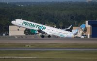 N704FR @ MCO - Frontier Virginia the World