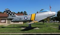 51-2738 - F-86E in front of Military museum Frankenmuth MI