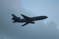 86-0035 @ LAL - KC-10A flying over Lakeland FL