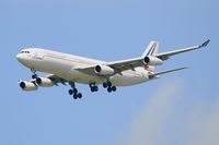 F-RAJA @ LFPG - French Air Force Airbus A340-212, Short approach rwy 27R, Paris-Roissy Charles De Gaulle airport (LFPG-CDG) - by Yves-Q
