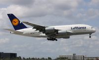 D-AIMC @ MIA - Lufthansa A380-800