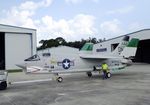 146985 - Vought F-8K Crusader at the VAC Warbird Museum, Titusville FL