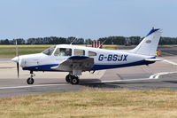 G-BSJX @ EGSH - Just landed at Norwich. - by Graham Reeve