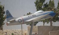 49-851 @ PMD - F-80C made to look like an XP-80 using some parts from a T-33 at Lockheed Palmdale Plant