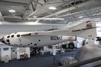 N328KF @ SQL - Replica at Hiller Aviation Museum California