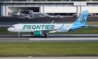 N341FR @ TPA - Fran the Sea Lion Frontier
