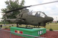 68-15074 - AH-1G gate guard in Monroe Veterans Park MI