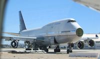 N127UA @ KVCV - Boeing 747-422